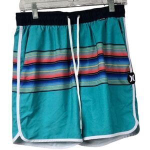 Hurley Phantom Baja Malibu Boardshort Unlined Surfing Swim 17" Volley Shorts